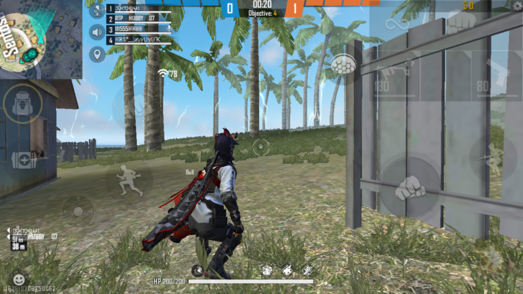 Free Fire Crouch