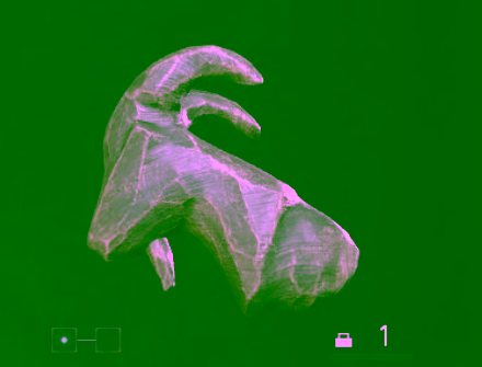 Resident Evil Village Wooden Animal Head