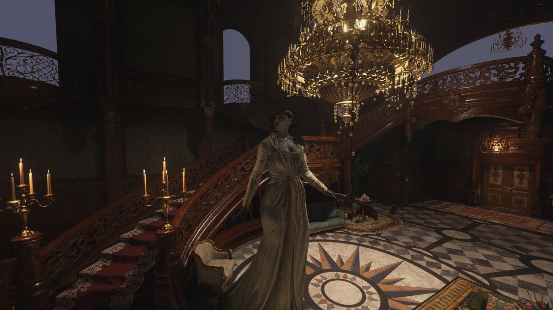 Waduh Mod Ini Membuat Lady Dimitrescu Jadi Semakin Lebih Tinggi di Resident Evil Village 4