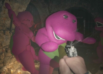 Barney Resident Evil