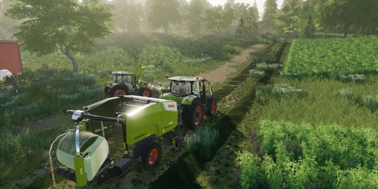 Farming Simulator 19 Pc Platinum Expansion Claas Mowing And Bailing Grass 1