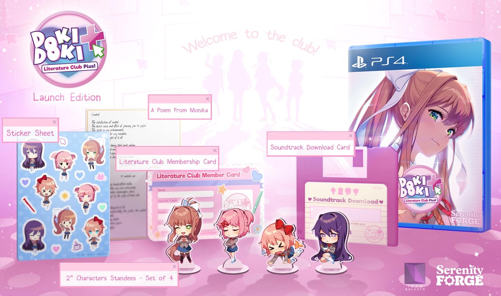 Monika Kembali Doki Doki Literature Club Plus Akan Memberikan Cerita yang Lebih Romantis 6