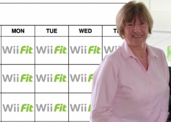 Nenek Rekor Wii Fit