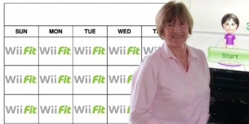 Nenek Rekor Wii Fit