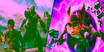 Keren! Developer God of War Membagikan Gambar Kolaborasi Rachet and Clank Bersama Dengan Kratos