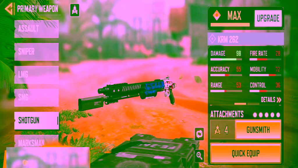 Krm 262 Senjata Terbaik Push Rank COD Mobile