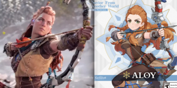 Genshin Impact Horizon Zero Dawn