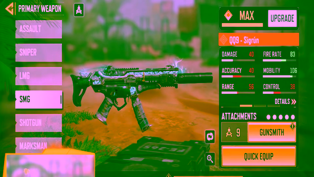Qq9 Senjata Terbaik Push Rank COD Mobile