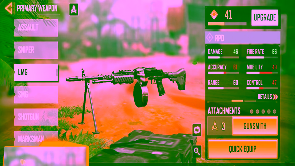 Rpd Senjata Terbaik Push Rank COD Mobile