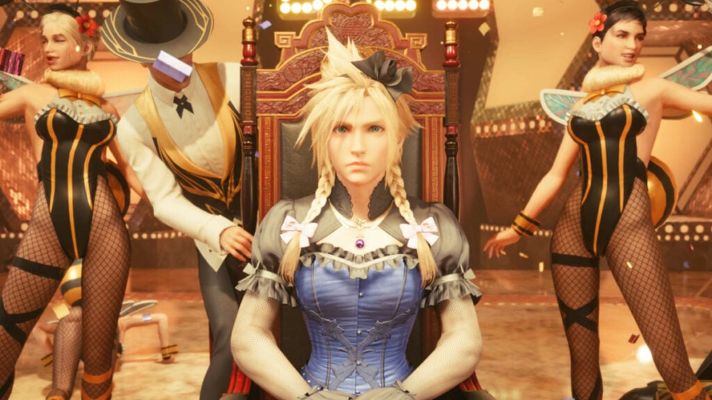 Hari Lipstick Cloud Strife Final Fantasy VII Remake