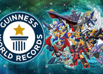 Super Robot Wars Guinness World Record