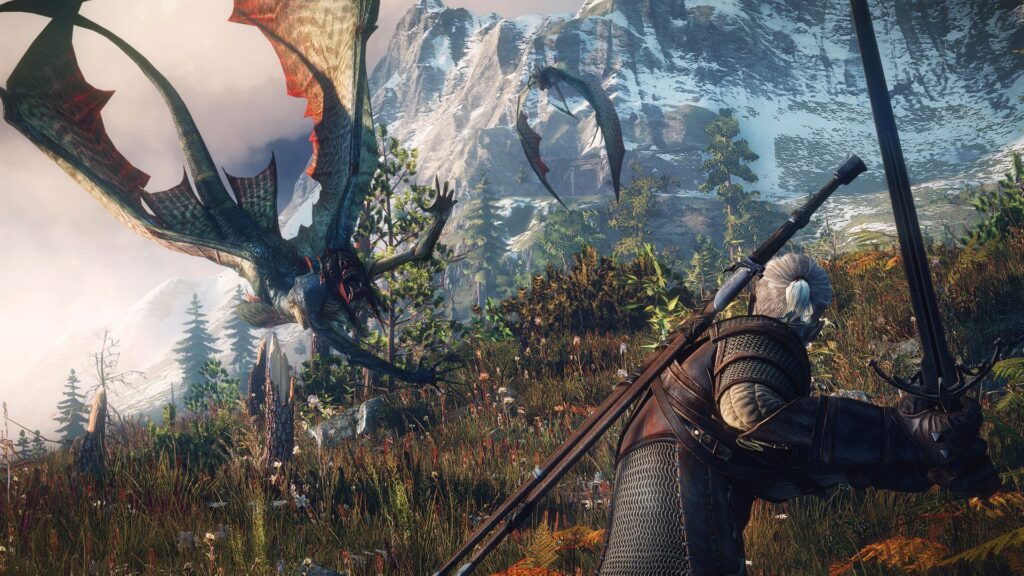 The Witcher 3 Wild Hunt The Sirens May Look Beautiful In The Water But Once They Re Out Of It They Change Into Deadly Flying Creatures..0