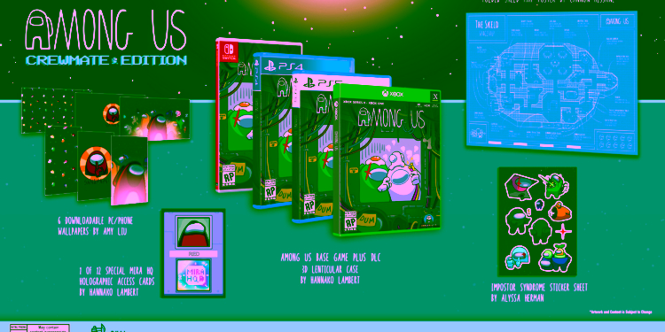 Among Us Limited Edition Siap Hadir dalam Bentuk Fisik untuk PlayStation, Xbox dan Switch 1 Among Us Crewmate Edition 2