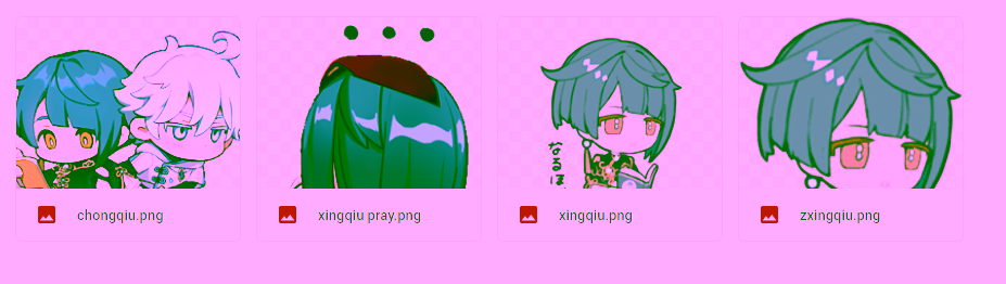 Stiker Genshin Impact Xingqiu