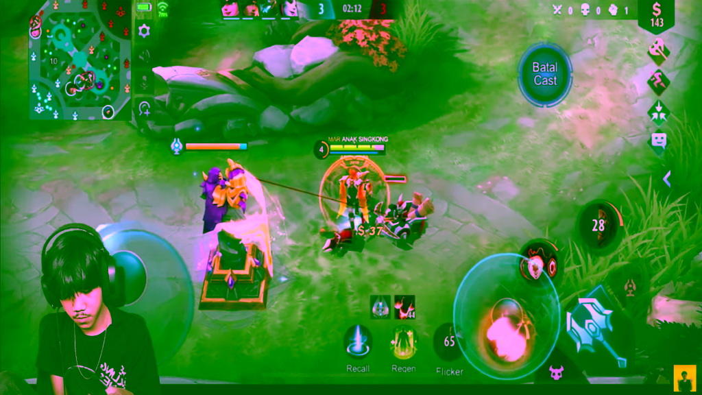 Berada Di Bawah Turret