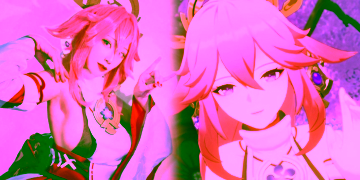 cosplay yae miko genshin impact