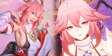 cosplay yae miko genshin impact