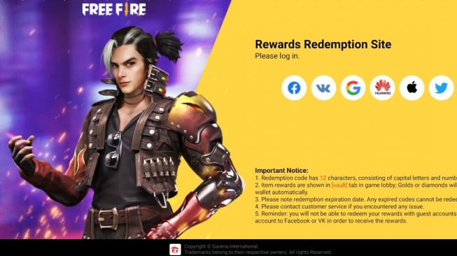 15825 Situs Redeem Kode Free Fire Website Resmi Klaim Kode Redeem Ff