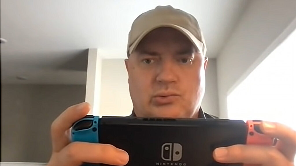 Brendan Fraser Nintendo Switch