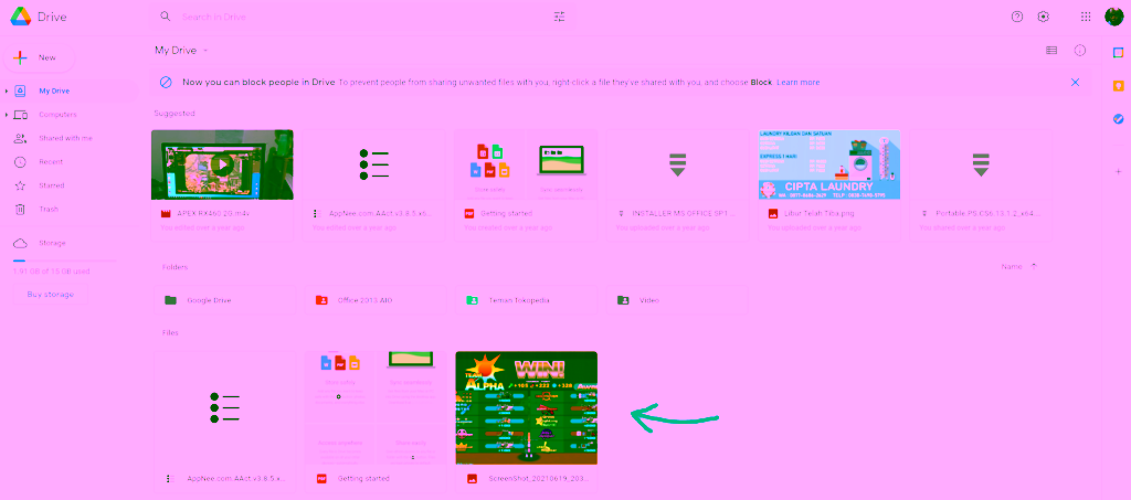 Membuat Google Drive 6