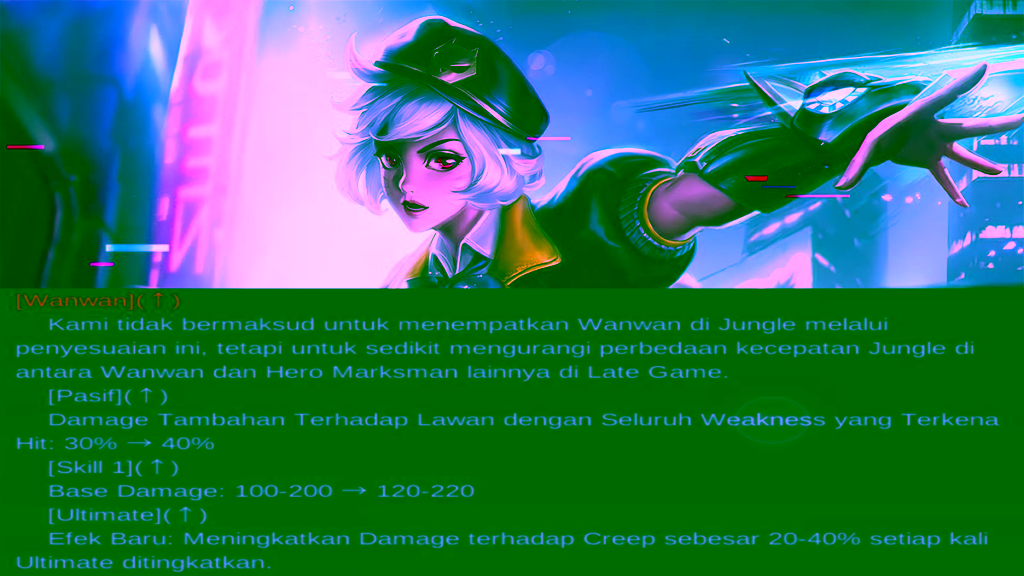 16 Hero yang Dapatkan Buff di Mobile Legends Patch Note 1.6.18 12 Wanwan