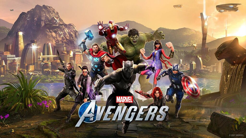 Marvels Avengers Full Roster 2021 Black Panther 1