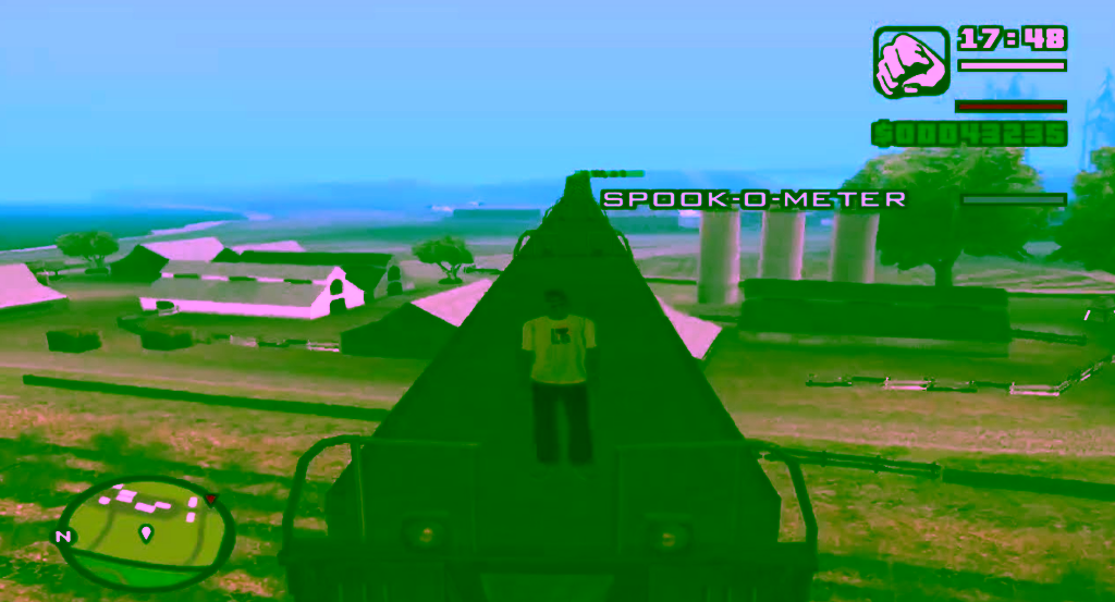 Gta San Andreas Flying Train