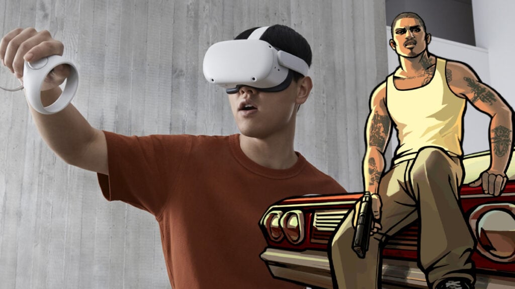 GTA San Andreas VR Oculus Quest 2