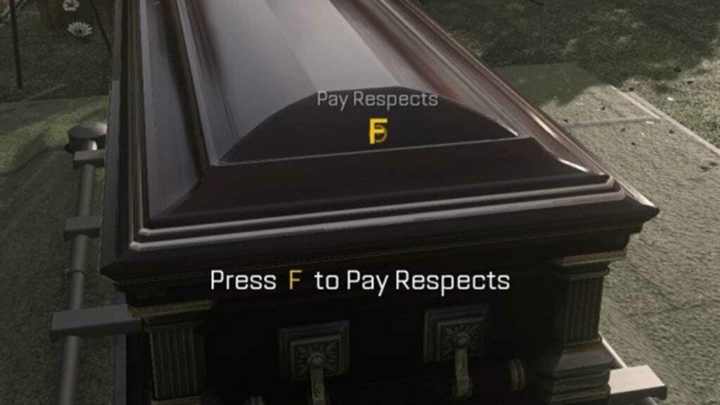 F To Pay Respects