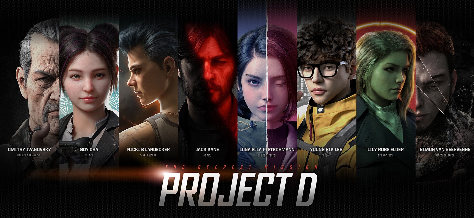 Project D Characters