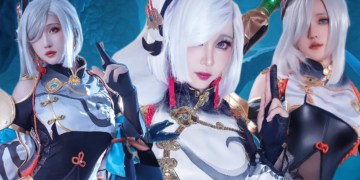 Genshin Impact Shenhe Cosplay