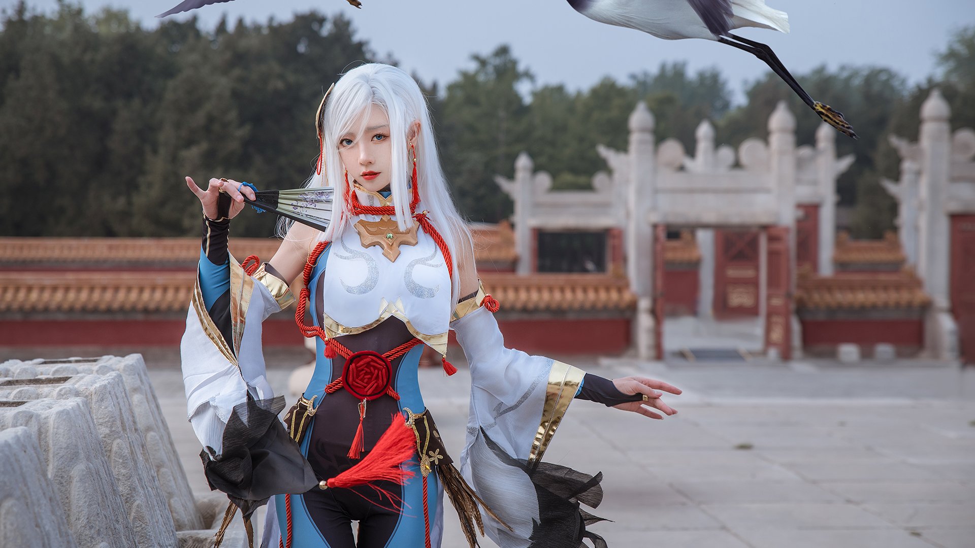 10 Cosplay Shenhe Dari Genshin Impact Yang Sangat Anggun Dan Luar Biasa   Shenhe Genshin Impact Cosplay 1 