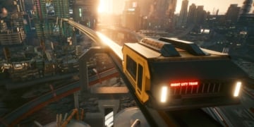 Night City Train Cyberpunk 2077
