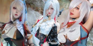 Shenhe Cosplay Genshin Impact