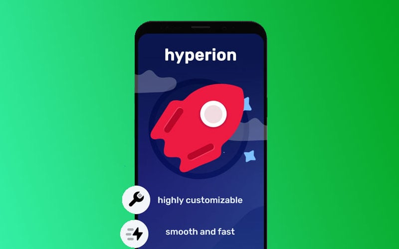 Hyperion Launcher Aplikasi
