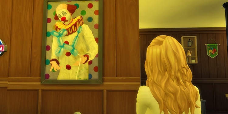 The Sims Tragic Clown