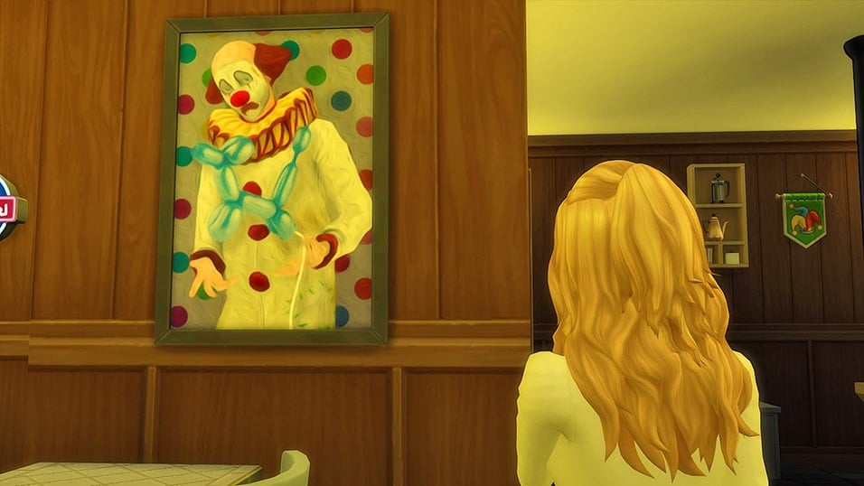 The Sims Tragic Clown