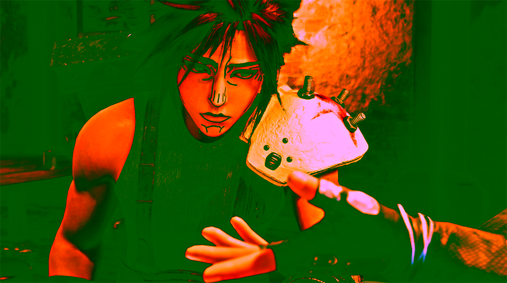 Mod Final Fantasy Vii Remake Ini Membuat Cloud Strife Menjadi Tambah Menacing Khas Jojo 5