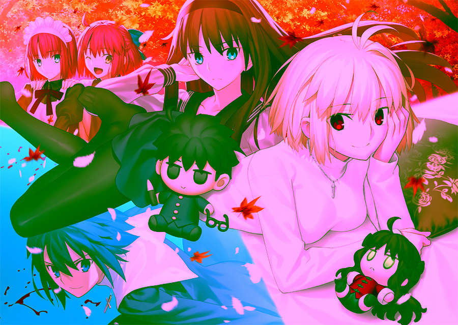 10 Komunitas Video Game Terpopuler, Terbesar dan Paling Ramai di Jepang 5 Tsukihime Remake Wallpaper