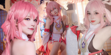 Yae Miko Cosplay Genshin Impact