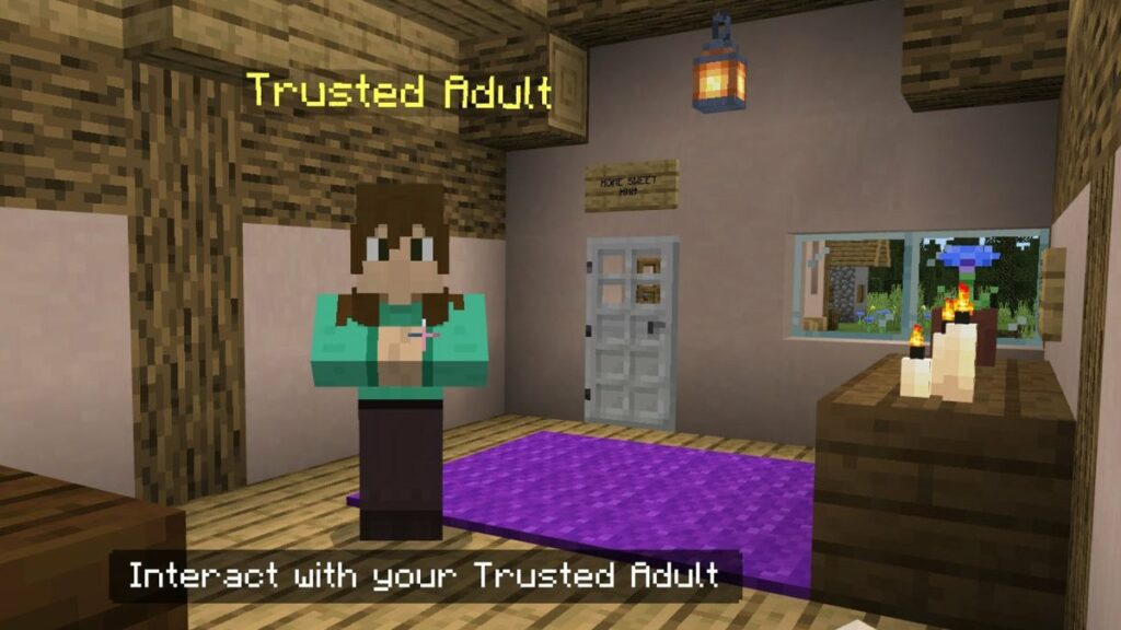 Trusted Adult Minecraft Education Edition