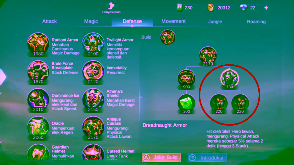 1. Item Counter Melissa ML - Dreadnaught Armor