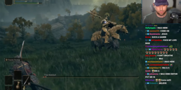 Lihat Reaksi Streamer ini Usai Bertarung Melawan Satu Boss Selama 7 Jam di Elden Ring