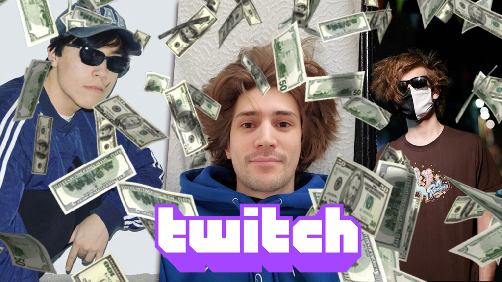 Top 10 Streamer Twitch dengan Pendapatan Terbesar Per Jam Tahun 2021