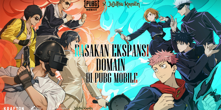 Kolaborasi Epic PUBG MOBILE x Jujutsu Kaisen, Menggabungkan Game Battleground dengan Anime