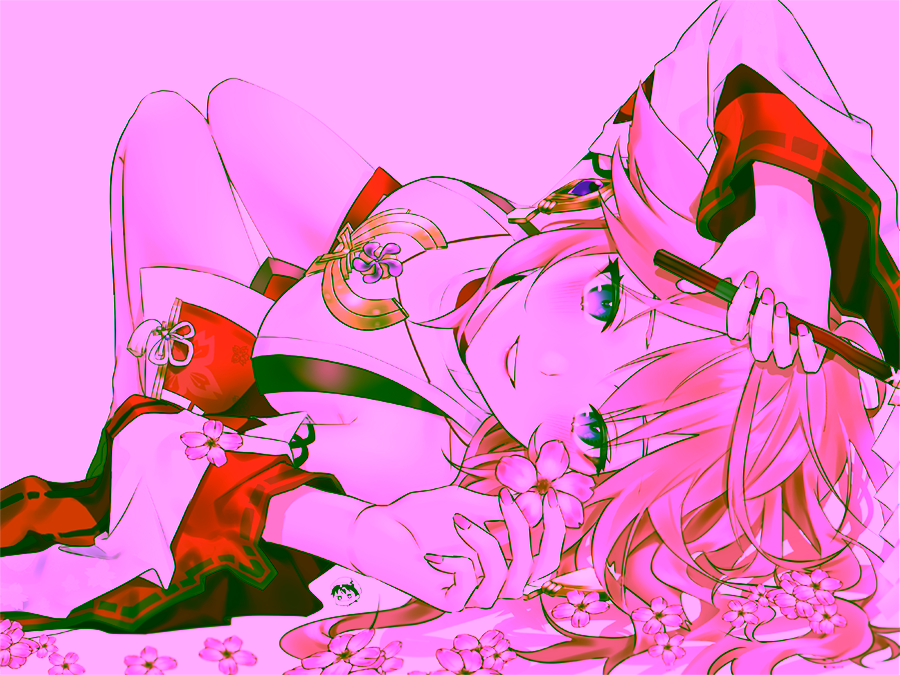 Genshin Impact Yae Miko Fanart 9