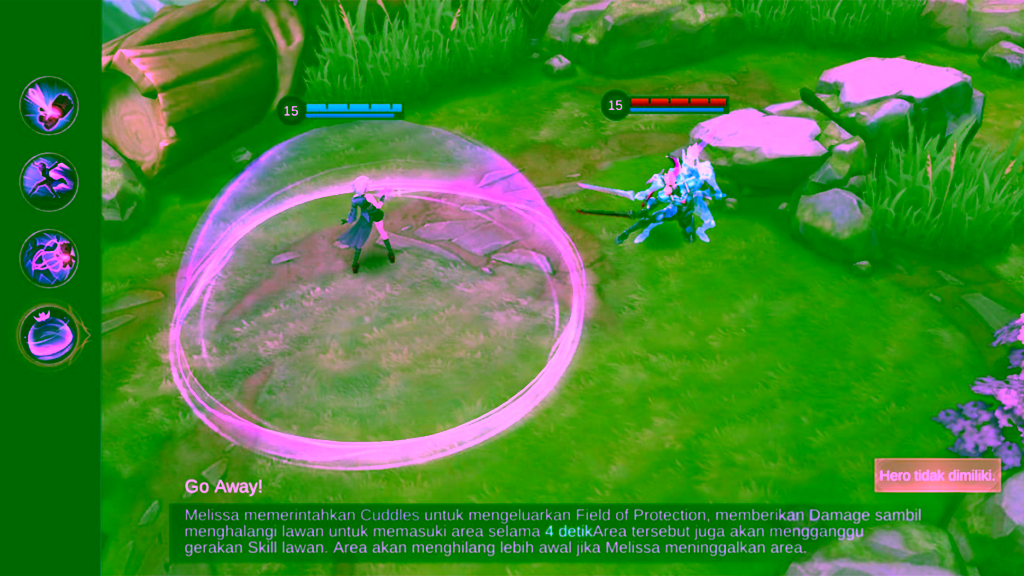 Skill 3 Melissa - Go Away!