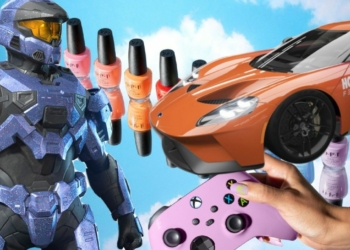 Xbox Opi Nail Polishes Halo Infinite Forza Skins