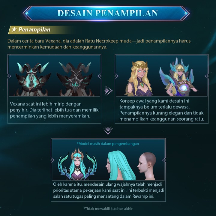 Cerita Terbaru Revamp Vexana di Mobile Legends 