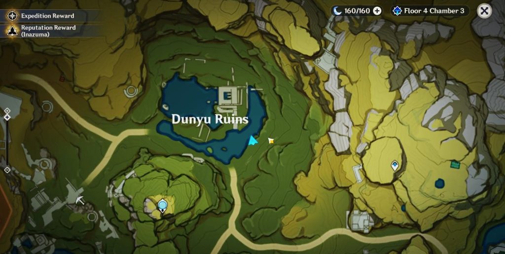 Hidden Chest Dunyu Ruin